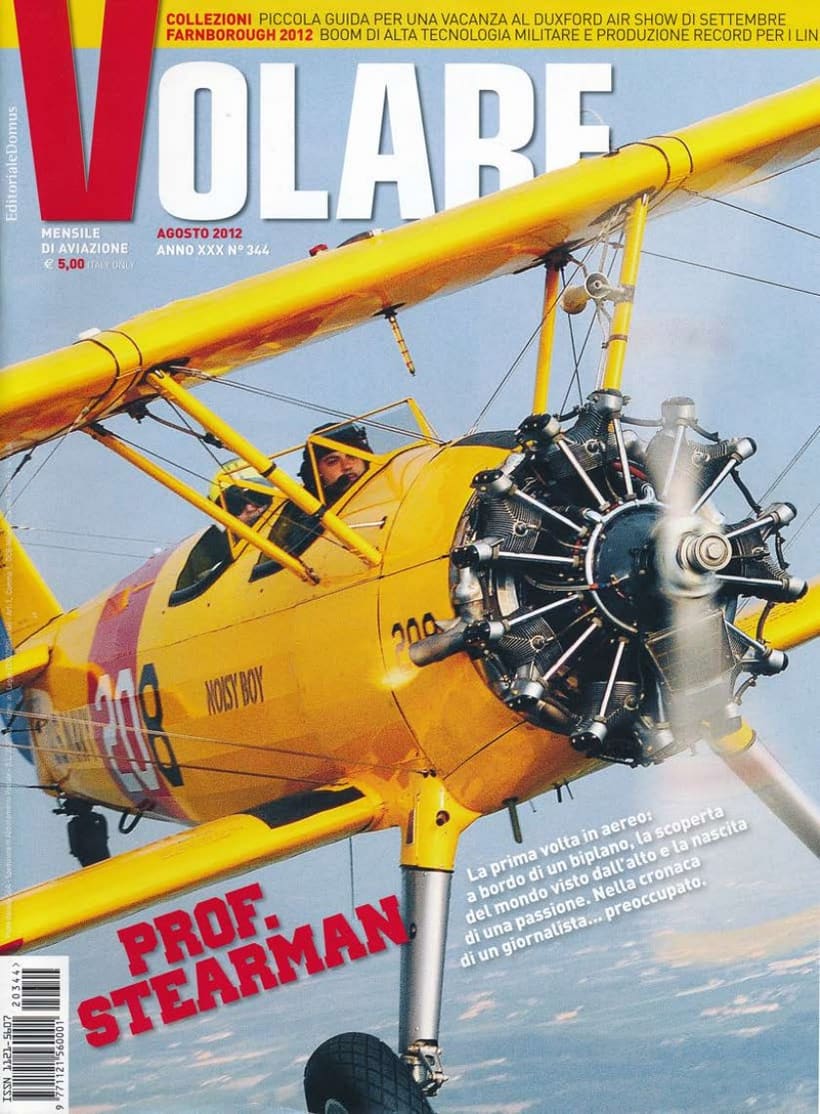 VOLARE magazine 08/2012 — Milan, un aero quattro gol