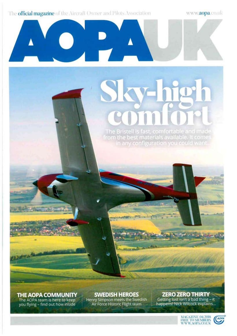 AOPA UK 04/2018 — Sky-high comfort BRISTELL