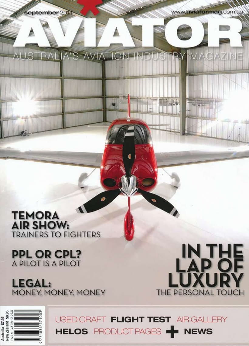 AVIATOR 09/2014 — Custom design