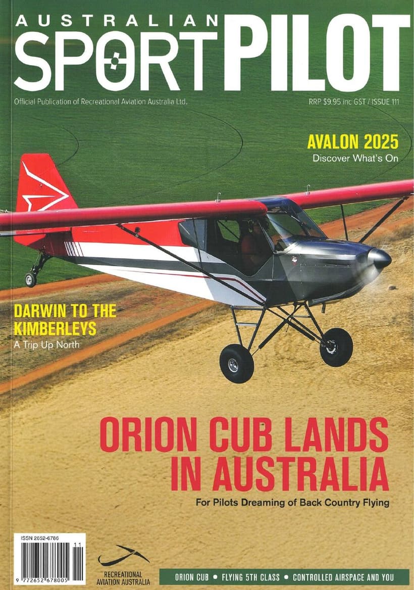 Australian Sport Pilot 03/2025 — WINGS OR WHEELS?