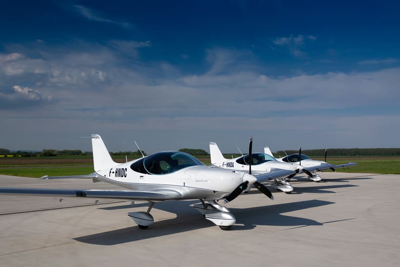 3 Bristell B23 aircraft for a flight school in Normandy, France