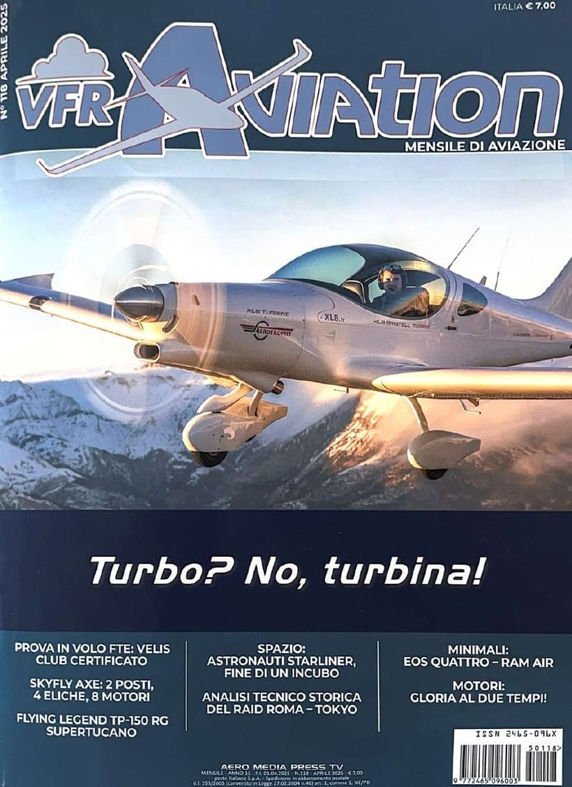 VFR Aviation 04/2025 — Turbo? No, turbina!