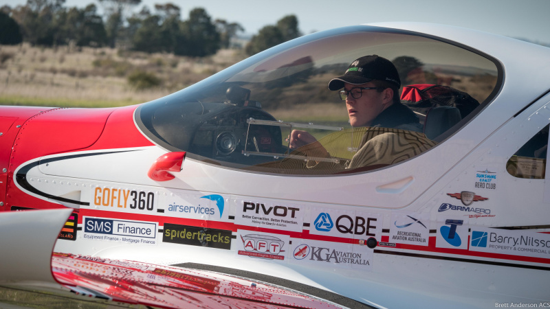 Conquering Australia by air and Guiness book of records