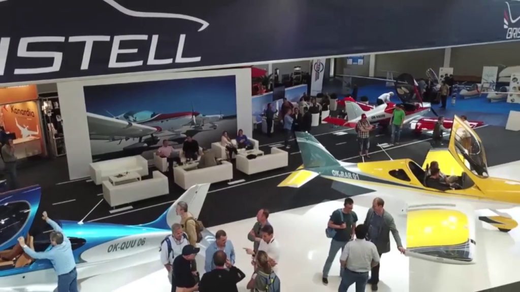 Life in BRISTELL stand at Aero Friedrichshafen 2018