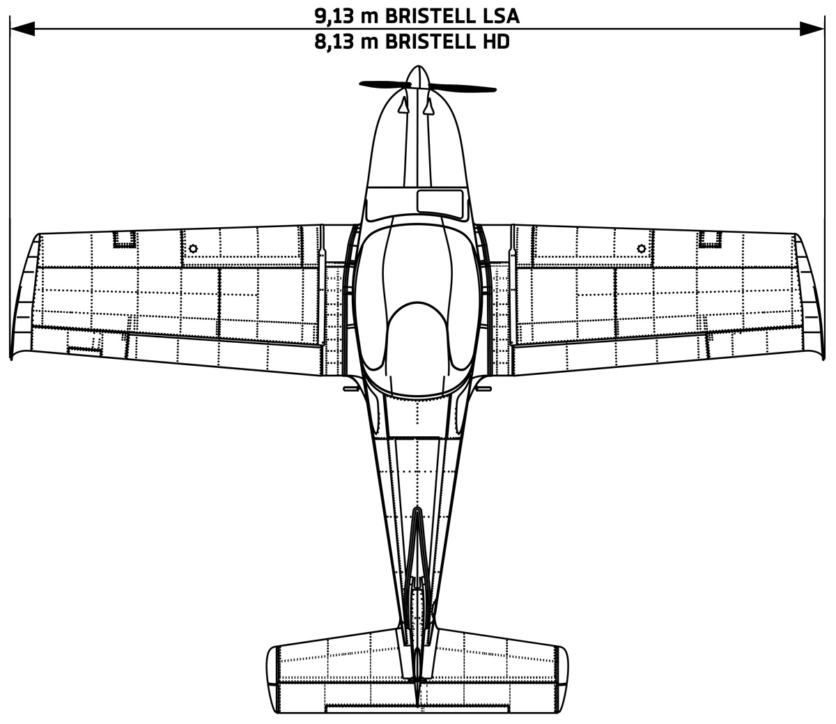 BRISTELL Long wing / Short wing
