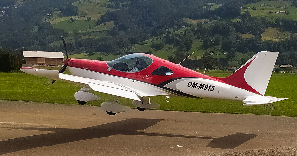 Glider towing demo in swiss aeroclub Schänis